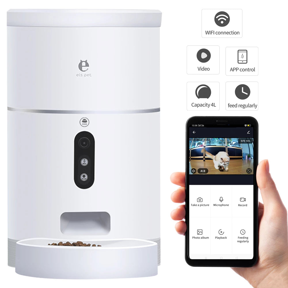 Cámara comedero inteligente con app para mascotas HuellaHome - foto 7