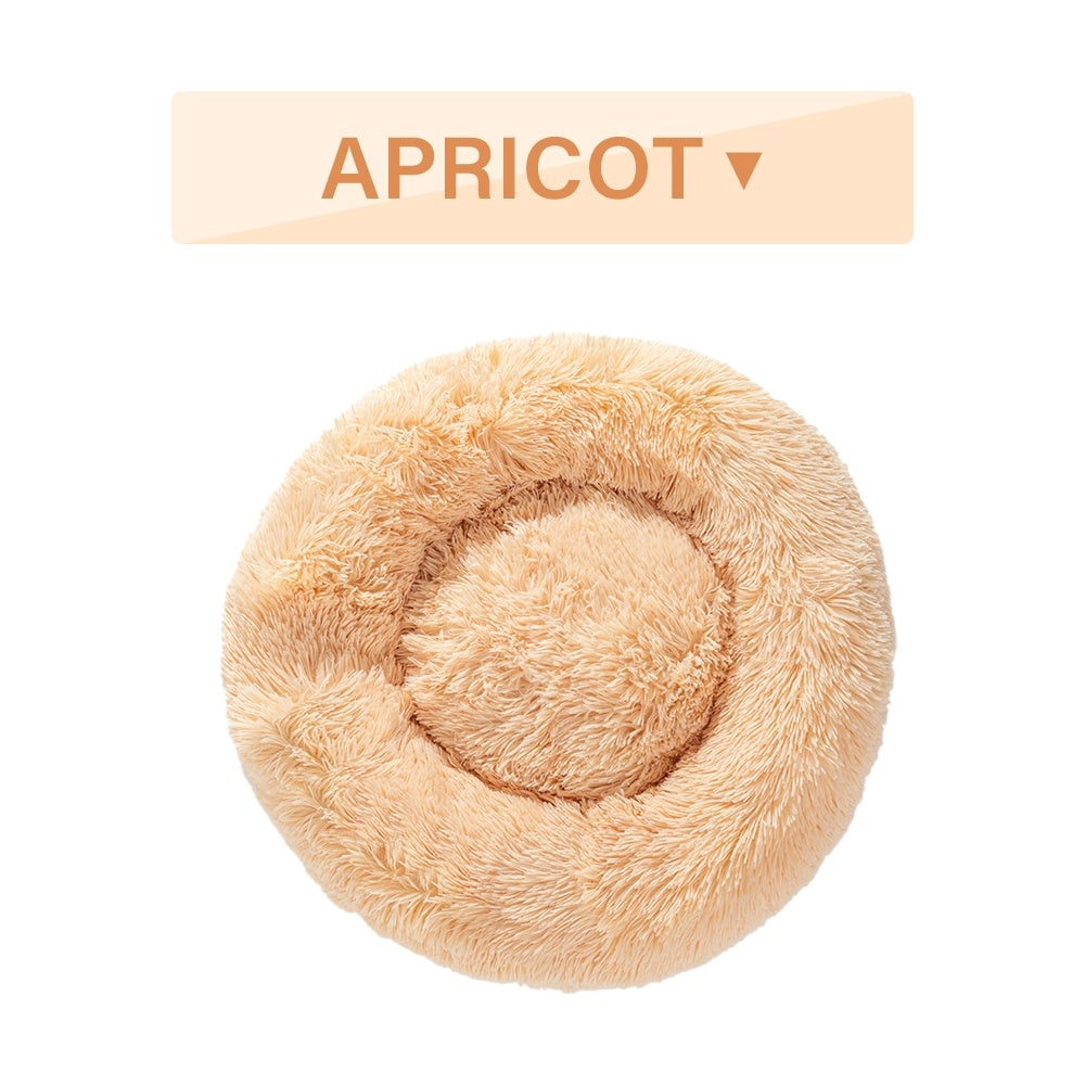 Cama calmante antiestrés tipo donut para mascotas HuellaHome - foto 9