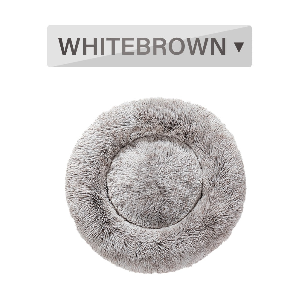 Cama calmante antiestrés tipo donut para mascotas HuellaHome - foto 4