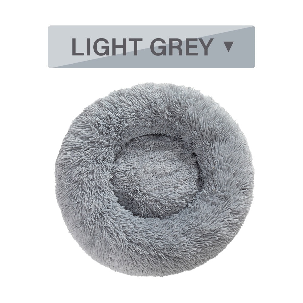 Cama calmante antiestrés tipo donut para mascotas HuellaHome - foto 14
