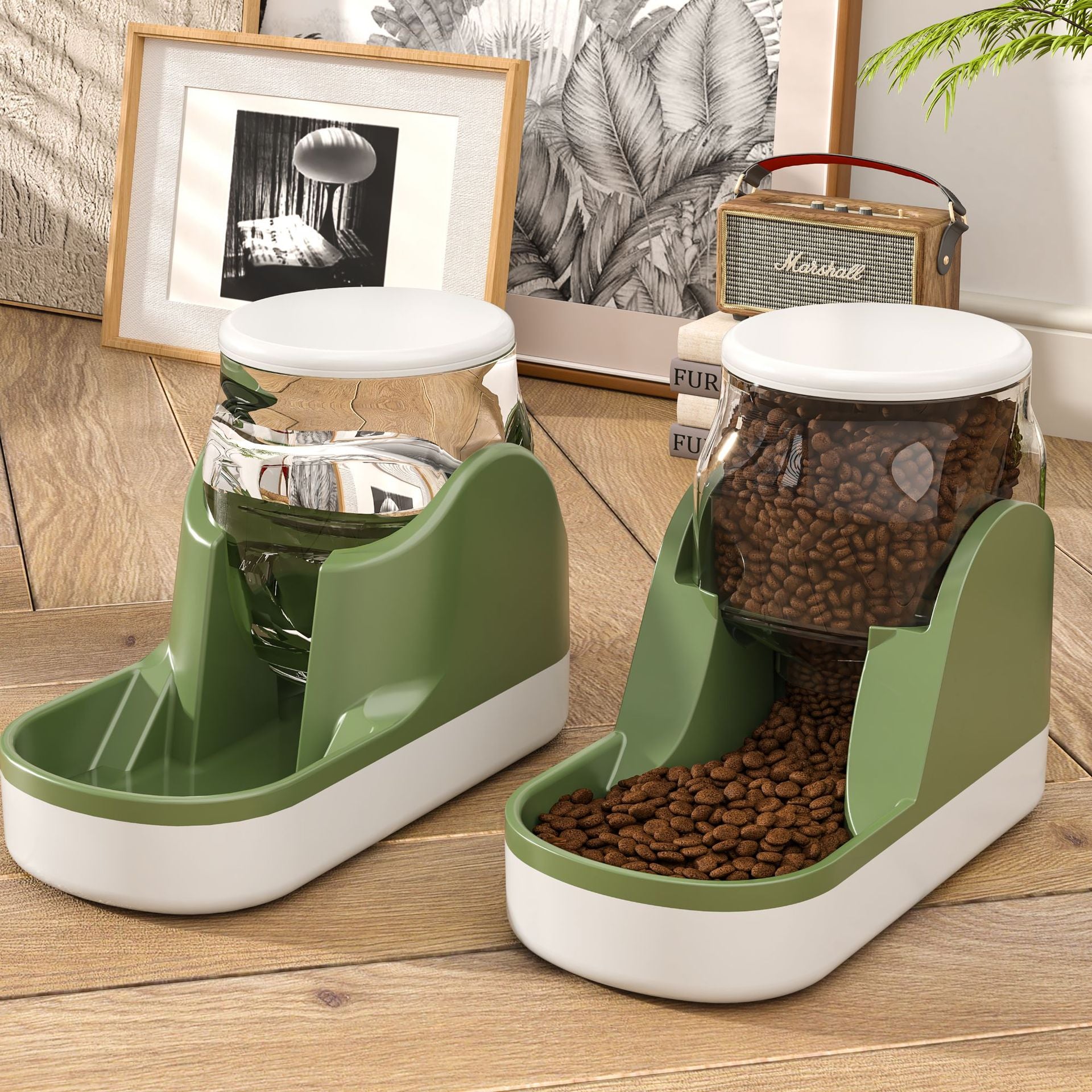 Dispensador automático de comida y agua para mascotas HuellaHome - foto 1