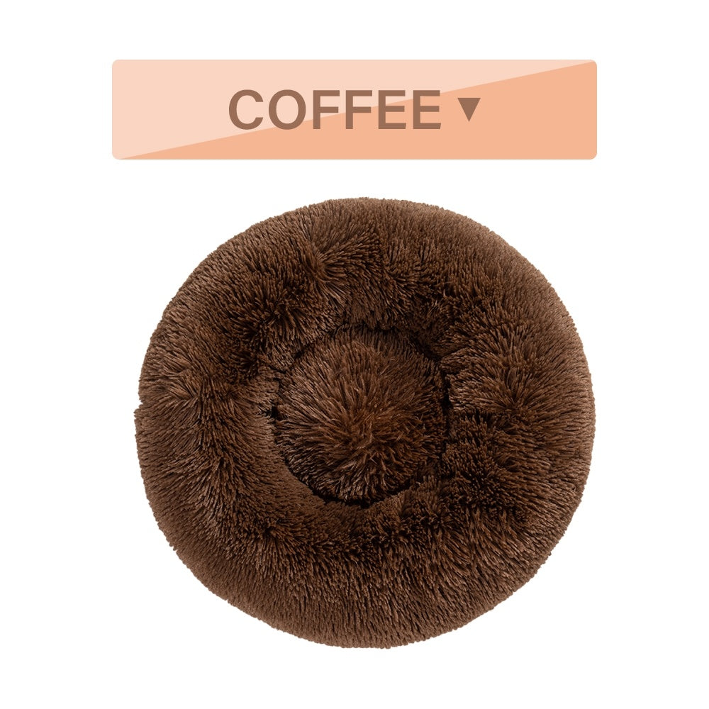 Cama calmante antiestrés tipo donut para mascotas HuellaHome - foto 7